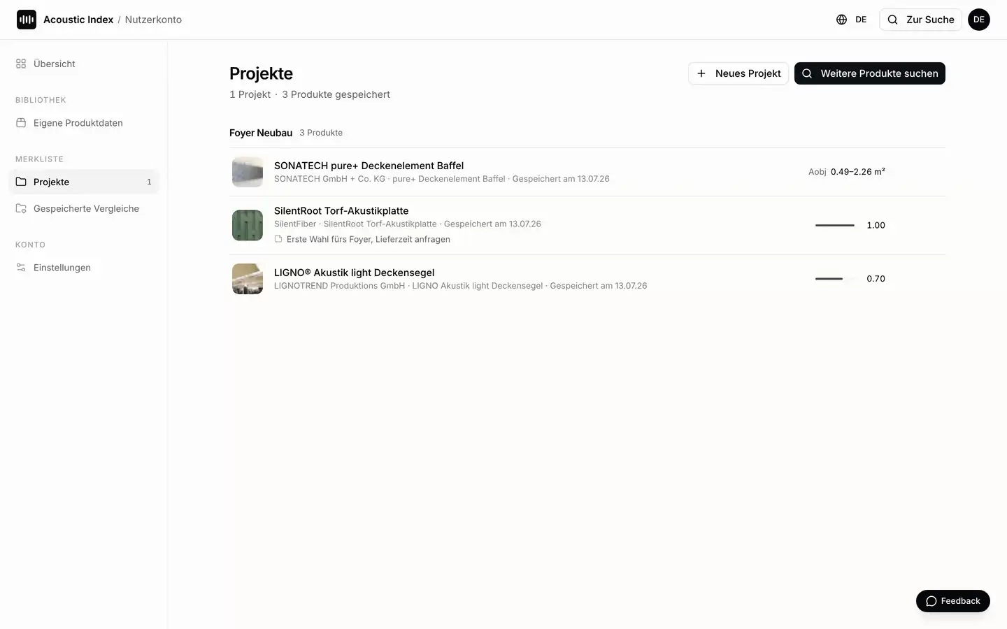 Screen recording: a project being shared via link and opened without an account